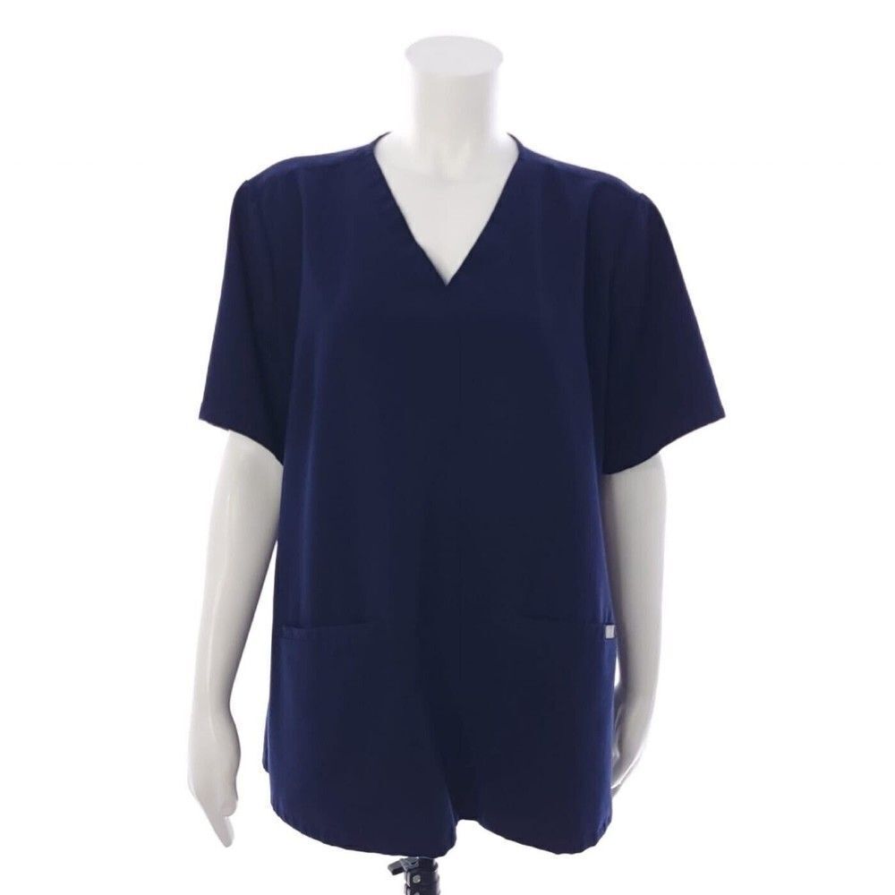 Figs Technical Collection Solid Navy Blue Short S… - image 3